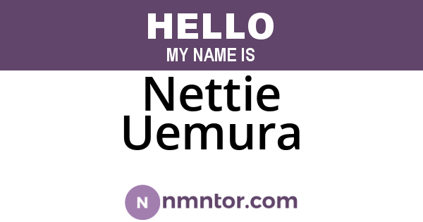 Nettie Uemura