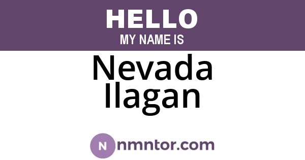 Nevada Ilagan