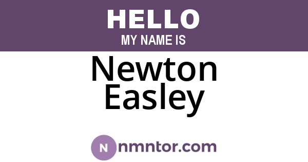 Newton Easley