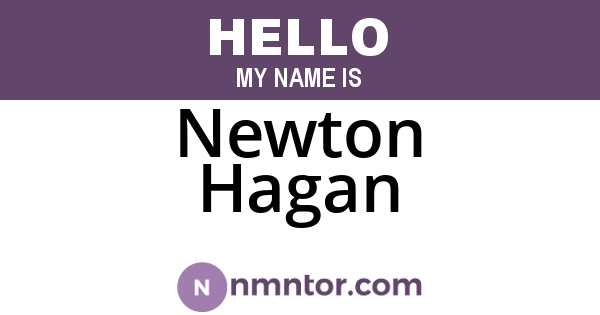Newton Hagan