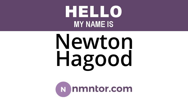 Newton Hagood