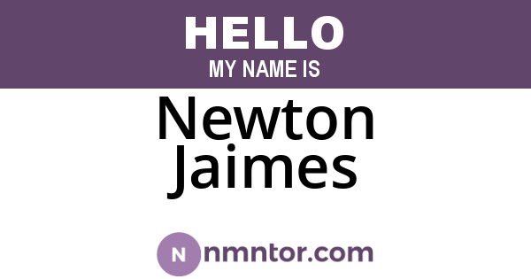 Newton Jaimes