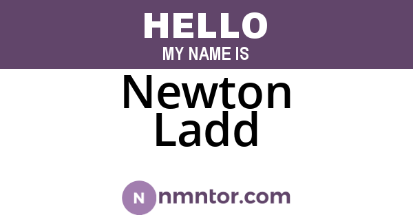 Newton Ladd