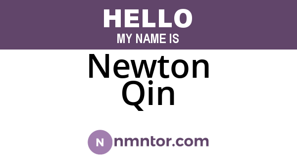 Newton Qin