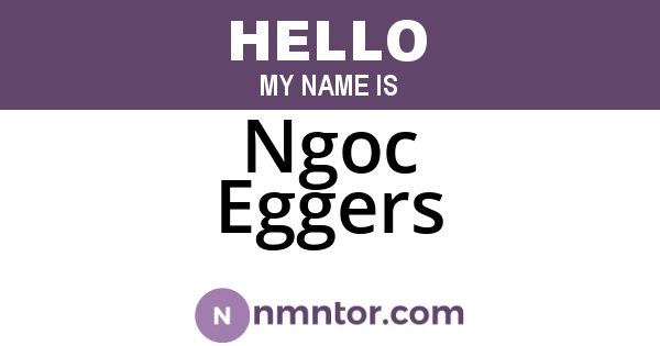 Ngoc Eggers