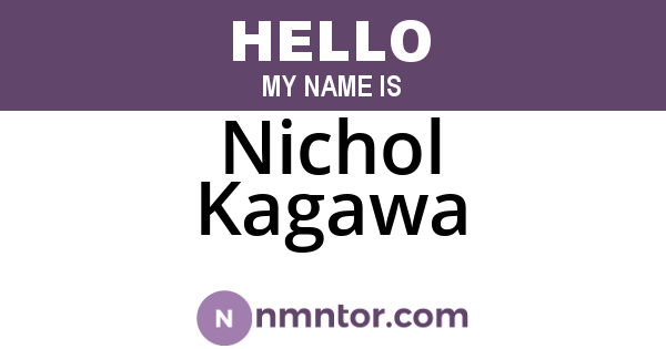 Nichol Kagawa