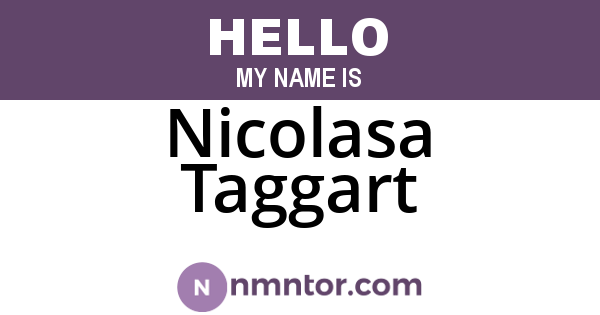 Nicolasa Taggart