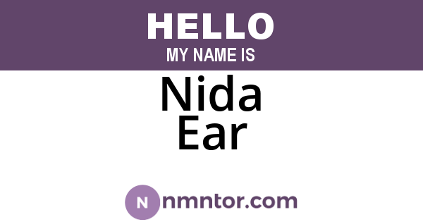 Nida Ear
