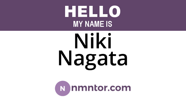 Niki Nagata