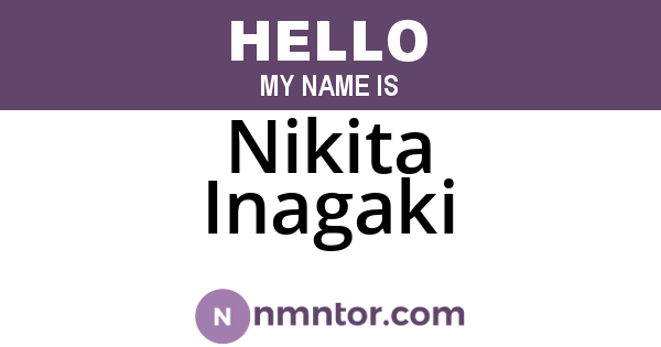 Nikita Inagaki