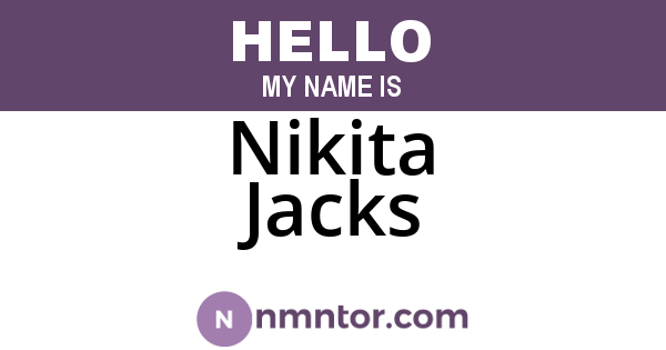 Nikita Jacks