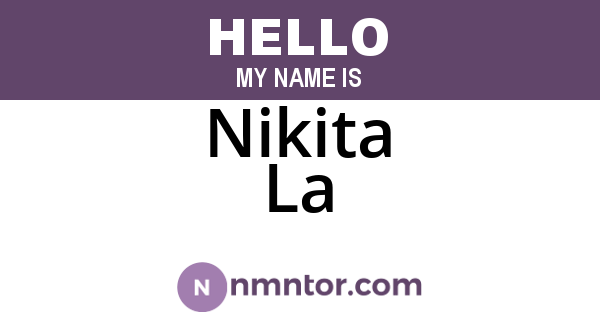Nikita La