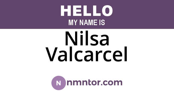 Nilsa Valcarcel