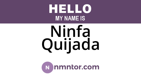 Ninfa Quijada