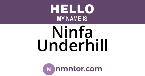 Ninfa Underhill
