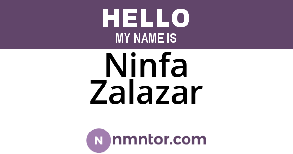 Ninfa Zalazar