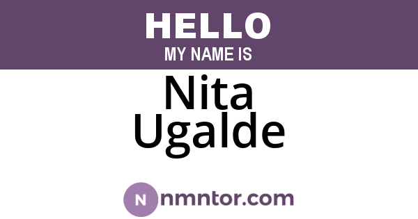 Nita Ugalde