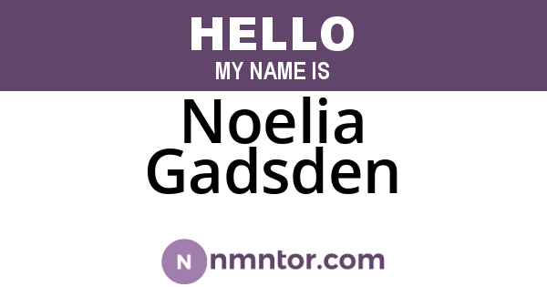 Noelia Gadsden