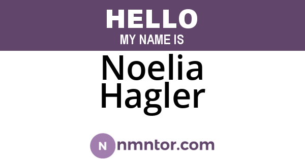 Noelia Hagler