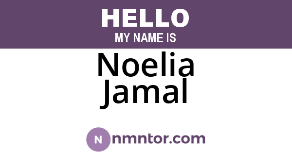 Noelia Jamal
