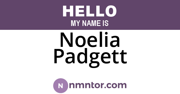 Noelia Padgett