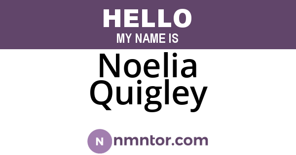 Noelia Quigley