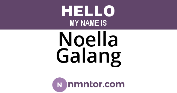 Noella Galang