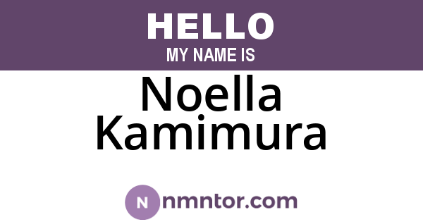 Noella Kamimura