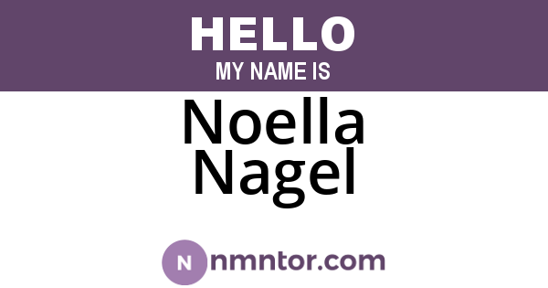 Noella Nagel