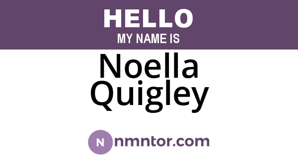Noella Quigley