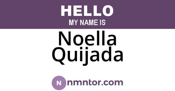 Noella Quijada