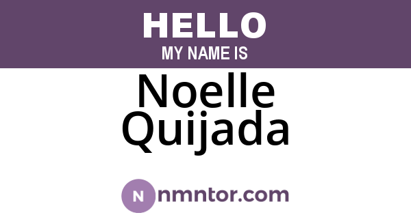 Noelle Quijada