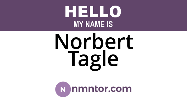 Norbert Tagle