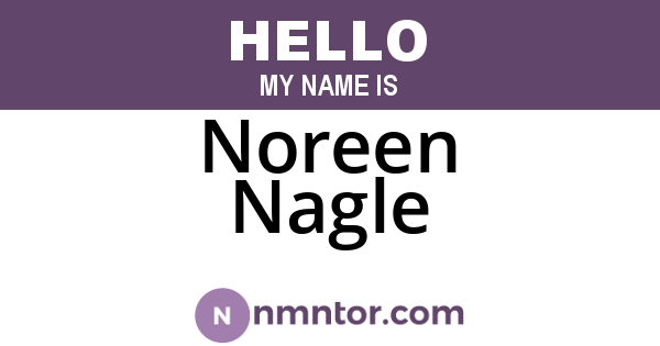 Noreen Nagle