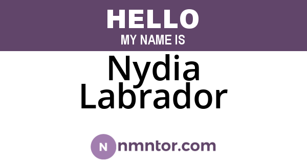 Nydia Labrador