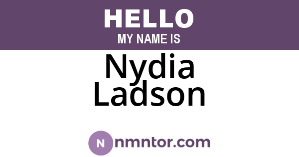 Nydia Ladson