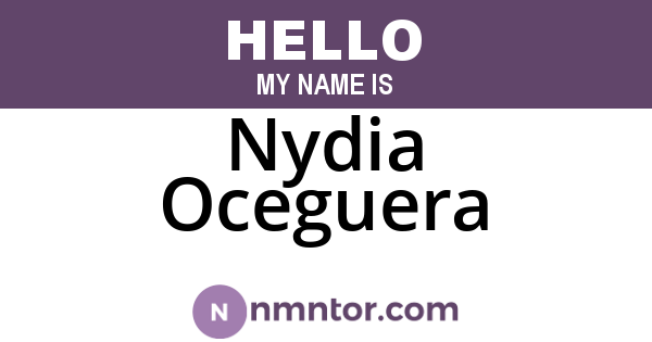Nydia Oceguera