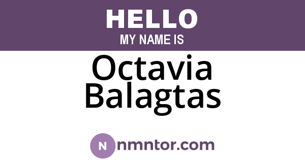 Octavia Balagtas