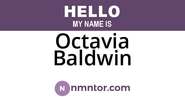 Octavia Baldwin
