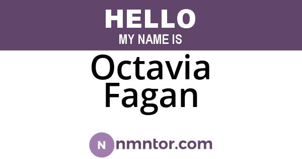 Octavia Fagan