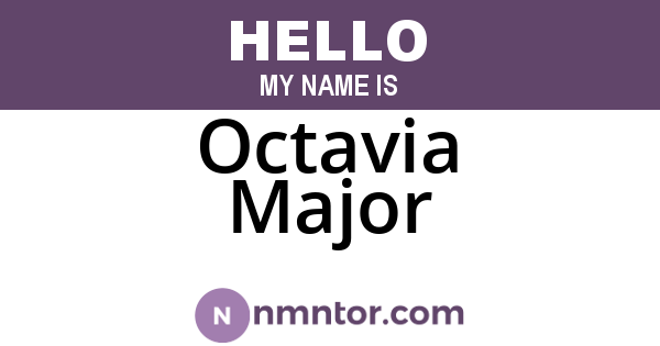 Octavia Major