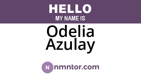 Odelia Azulay