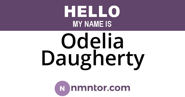 Odelia Daugherty