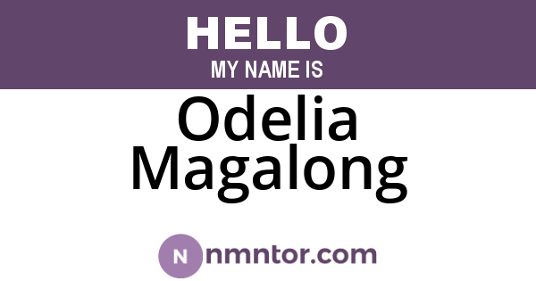 Odelia Magalong