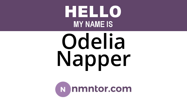 Odelia Napper