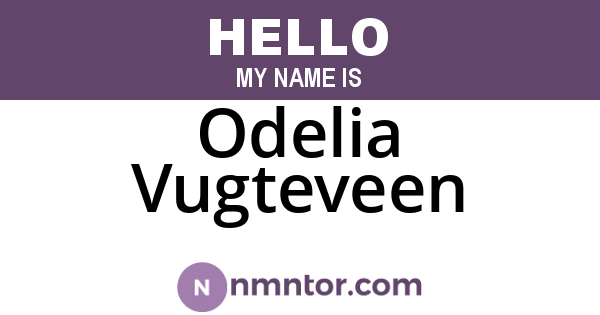 Odelia Vugteveen