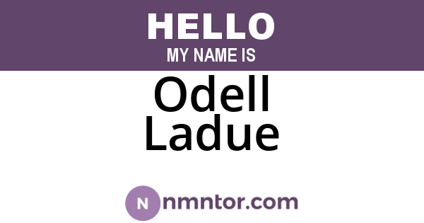 Odell Ladue