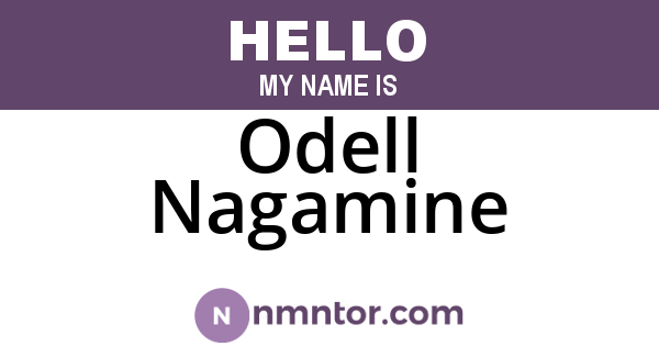 Odell Nagamine