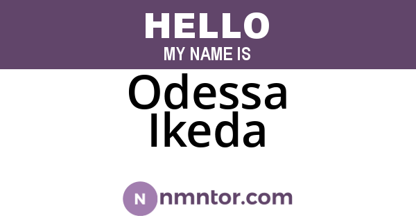 Odessa Ikeda