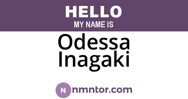 Odessa Inagaki
